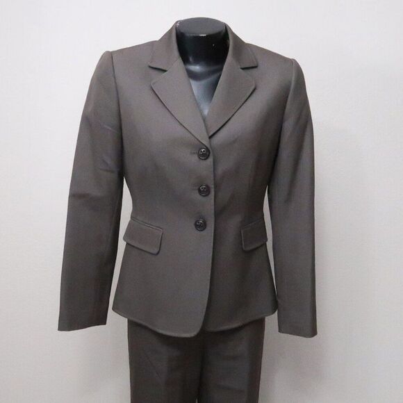 TAHARI Womens Pant Suit Size 4P - Picture 2 of 11